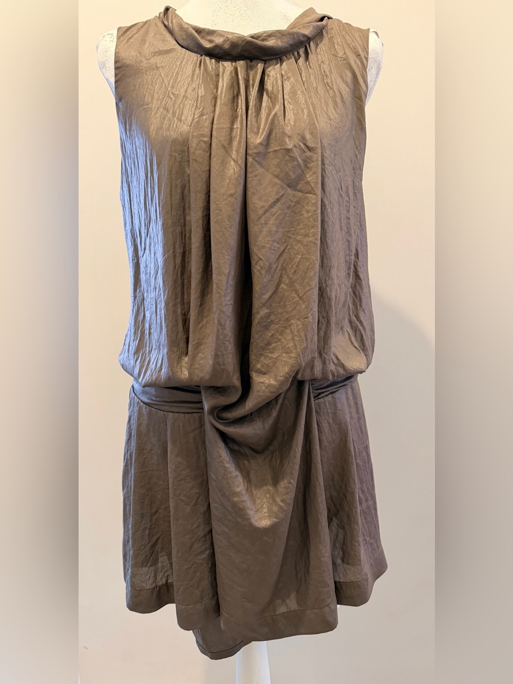 Armani Exchange Y2K Draped Mini Dress